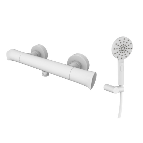 Змішувач для душу термостатичний GRB Nava White (66315611)