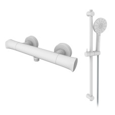 Змішувач для душу термостатичний GRB Nava White (66316611)