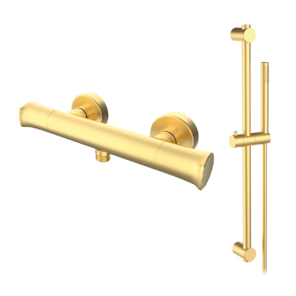 Змішувач для душу термостатичний GRB Nava Brushed Gold PVD (66316688)