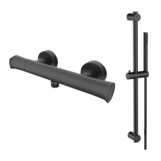 Змішувач для душу термостатичний GRB Nava Metal Black PVD (66316692)