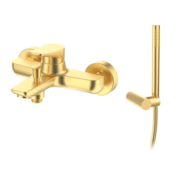 Змішувач для ванни GRB Nava Brushed Gold PVD (66225655)