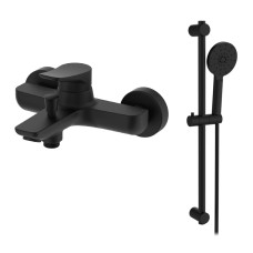 Змішувач для ванни GRB Nava Black (66226622)