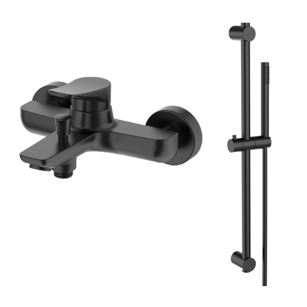Змішувач для ванни GRB Nava Metal Black PVD (66226692)
