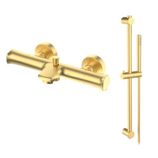 Змішувач для ванни термостатичний GRB Nava Brushed Gold PVD (66216688)