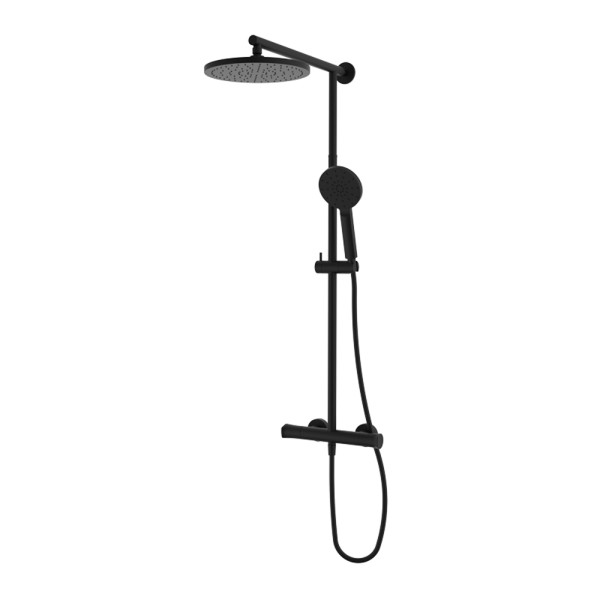 Душова стійка телескопічна GRB Nava Black (66499622TLCDRY)