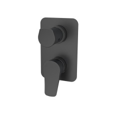 Вбудований змішувач з дивертором GRB Nava Metal Black PVD (66145692)