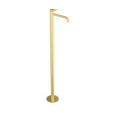 Змішувач для умивальника для підлоги GRB Nava Brushed Gold PVD (66409688) зовнішня частина