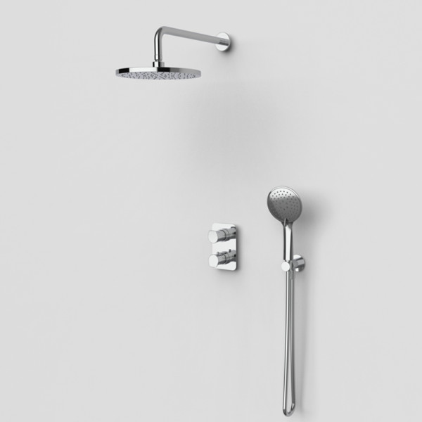 Душовий комплект з термостатом GRB Nava Chrome (07066500)
