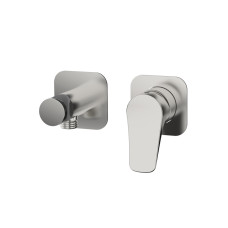 Вбудований змішувач GRB Nava Stainless Steel PVD (66615693) з тримачем для ручного душу