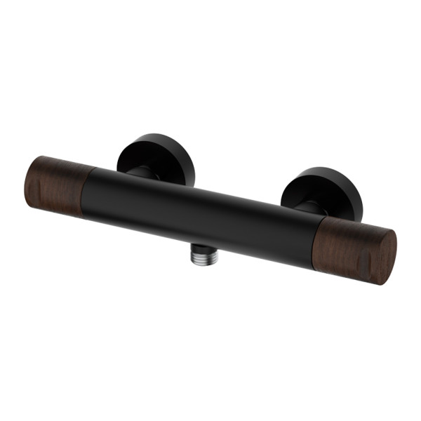 Змішувач для душу термостатичний GRB Cool Black-Nogal (90310929)