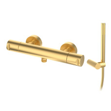 Змішувач для душу термостатичний GRB Cool Brushed Gold PVD (90315988)