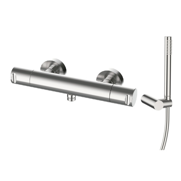 Змішувач для душу термостатичний GRB Cool Stainless Steel PVD (9031593)