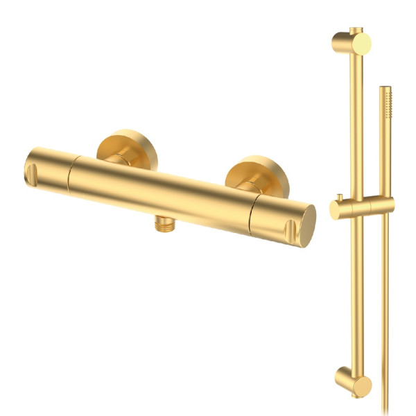Змішувач для душу термостатичний GRB Cool Brushed Gold PVD (90316988)