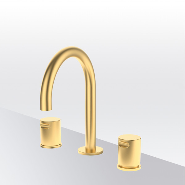 Змішувач для умивальника GRB Cool Brushed Gold PVD (90300288)