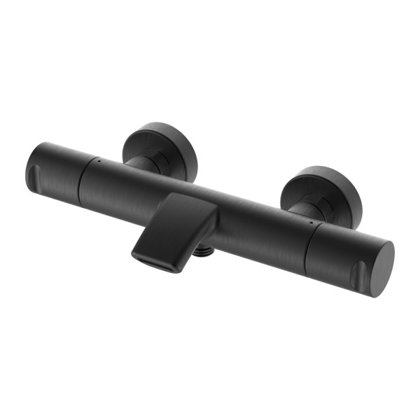 Змішувач для ванни термостатичний GRB Cool Metal Black PVD (90307992)