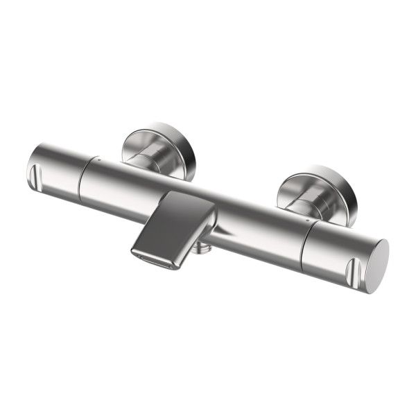 Змішувач для ванни термостатичний GRB Cool Stainless Steel PVD (90307993)