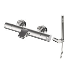 Змішувач для ванни термостатичний GRB Cool Stainless Steel PVD (90308993)