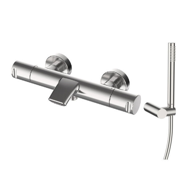 Змішувач для ванни термостатичний GRB Cool Stainless Steel PVD (90308993)