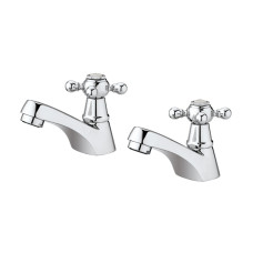 Два змішувача для умивальника GRB Classical Chrome (223190)