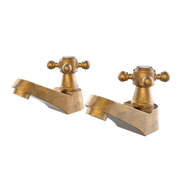 Два змішувача для умивальника GRB Classical Old Brass (223199)