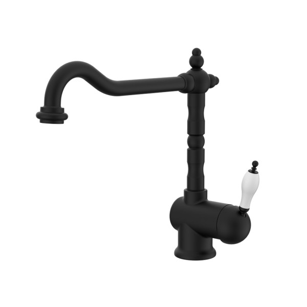 Змішувач для умивальника GRB Classical Black (910720)