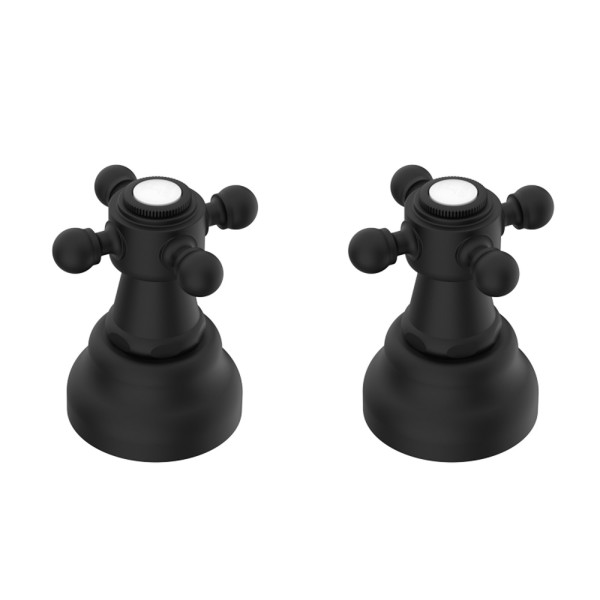 Комплект кранів для біде GRB Classical Black (220122)