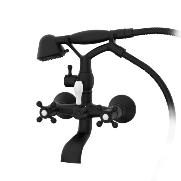 Змішувач для ванни GRB Classical Black Eco Save (209120)