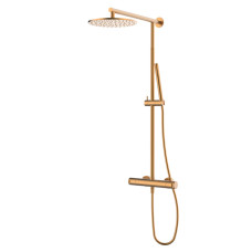 Душова стійка з термостатом телескопічна GRB Cool Copper PVD (90425955TLC)