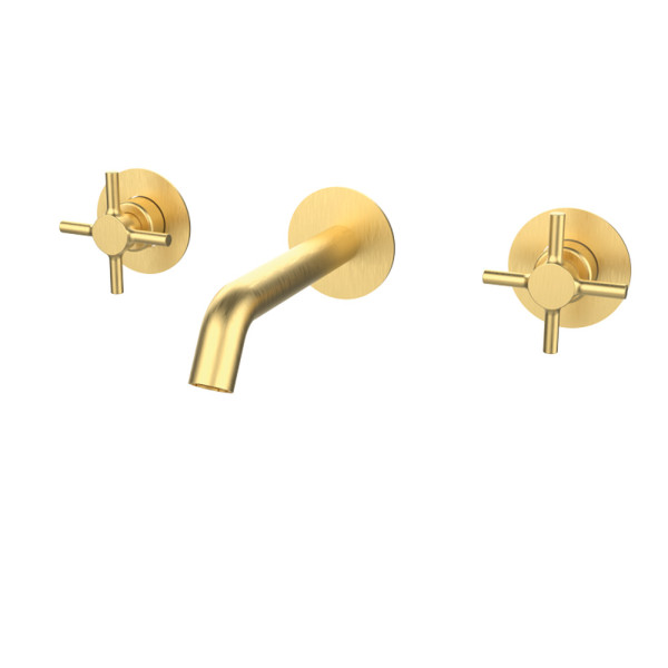 Змішувач вбудований GRB Time Brushed Gold PVD (47175488) зовнішня частина