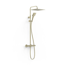 Душова стійка з термостатом телескопічна Tres Over-Wall (19038702CA)