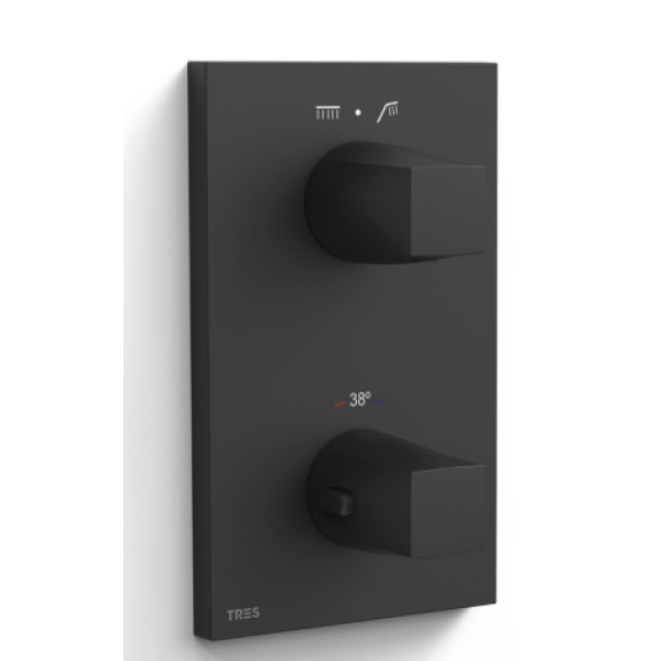 Зовнішня частина термостата на два споживача PROJECT THERM-BOX (21125001NM)